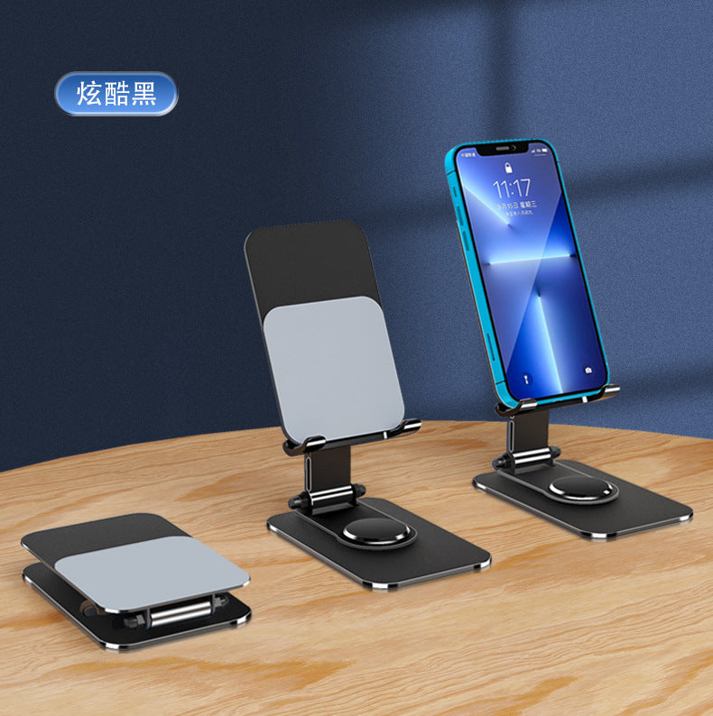 Universal folding bracket for mobile phones and tablets