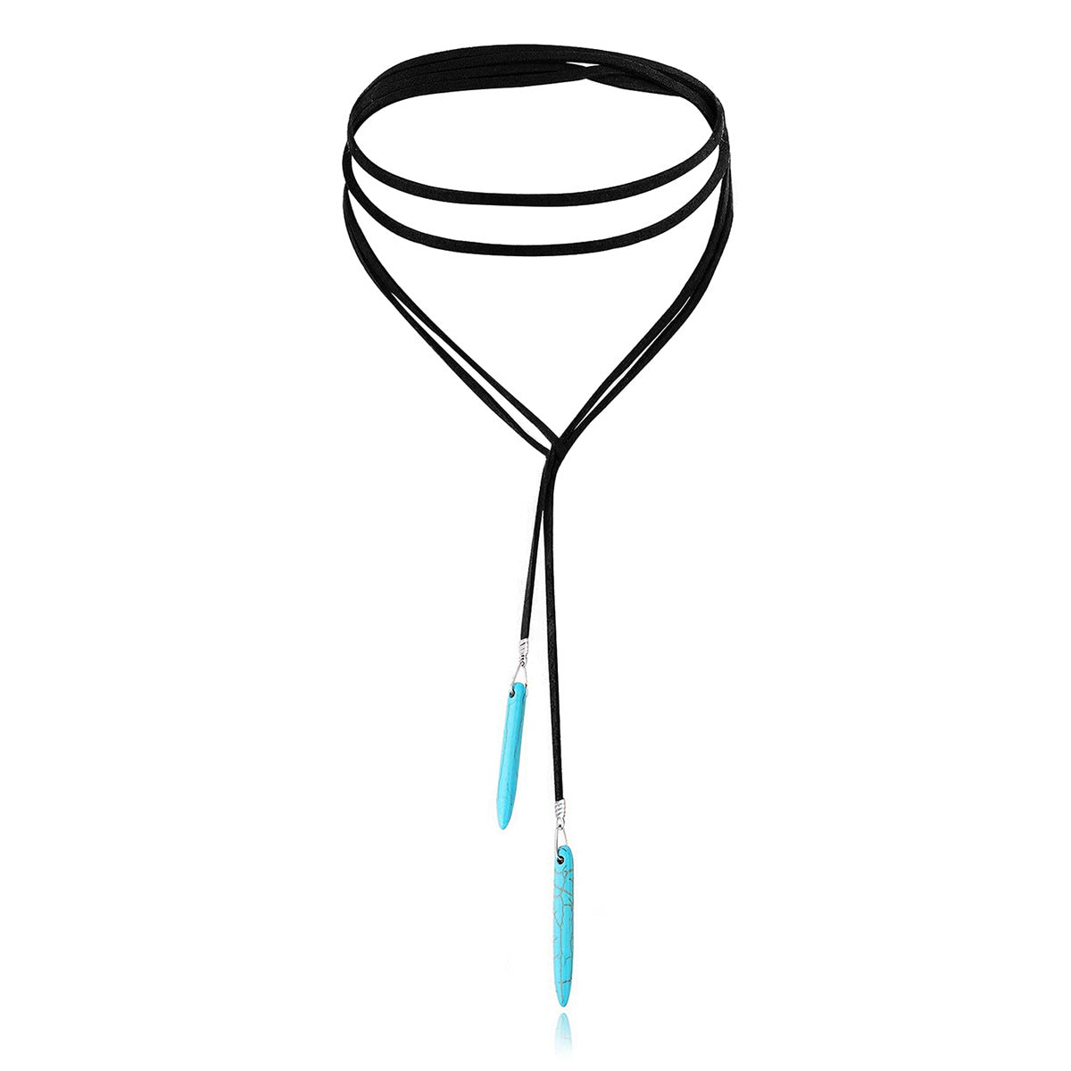 Bohemian ethnic style turquoise pendant