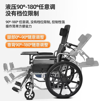 Wheelchair for the elderly (light and foldable)