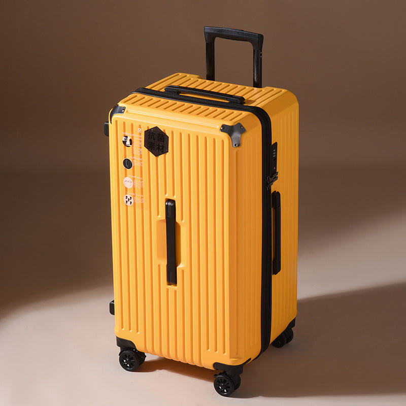Large capacity five-wheel trolley case (password suitcase) (men's and women's boarding suitcases)
