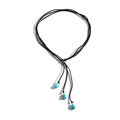 Bohemian ethnic style turquoise pendant