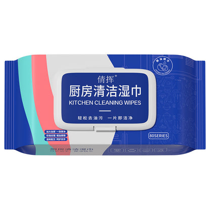Kitchen wipes strong degreasing - household thickening