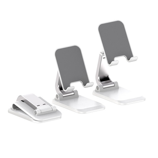 Universal folding bracket for mobile phones and tablets