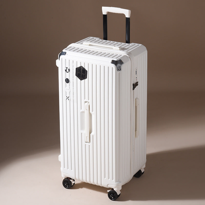 Large capacity five-wheel trolley case (password suitcase) (men's and women's boarding suitcases)