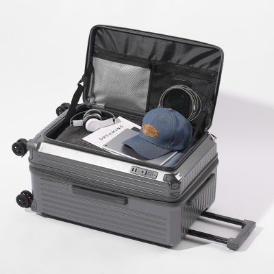 Large capacity five-wheel trolley case (password suitcase) (men's and women's boarding suitcases)