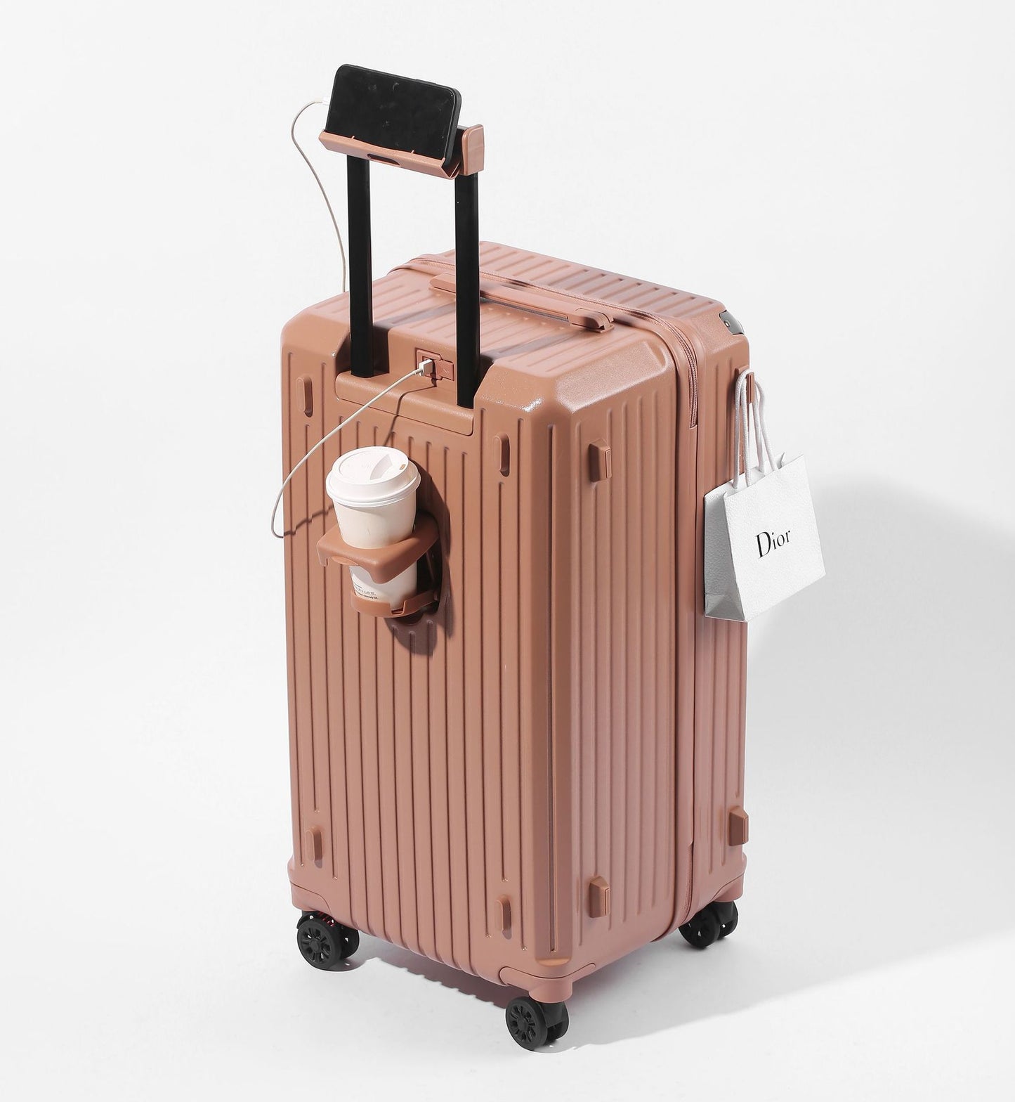 Large capacity five-wheel trolley case (password suitcase) (men's and women's boarding suitcases)