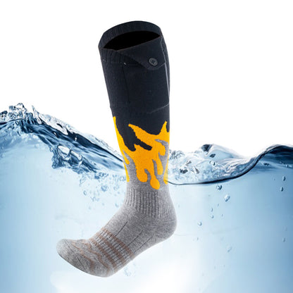 Heating socks (USB electric socks) outdoor sports foot warmers