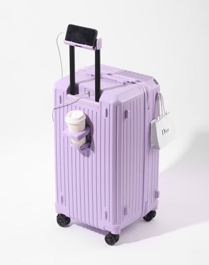 Large capacity five-wheel trolley case (password suitcase) (men's and women's boarding suitcases)