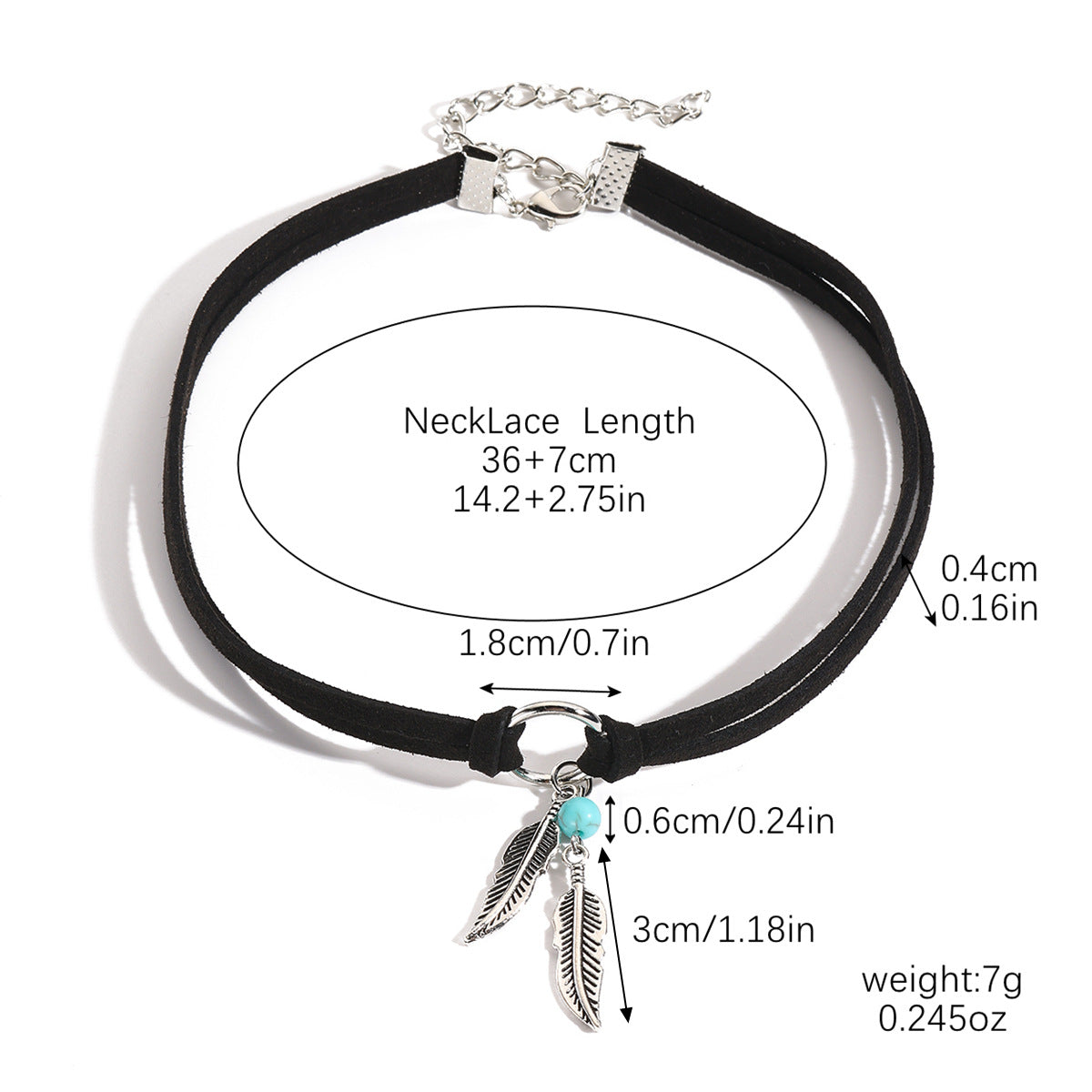 Bohemian ethnic style turquoise pendant