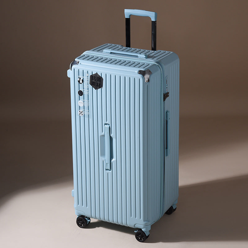 Large capacity five-wheel trolley case (password suitcase) (men's and women's boarding suitcases)