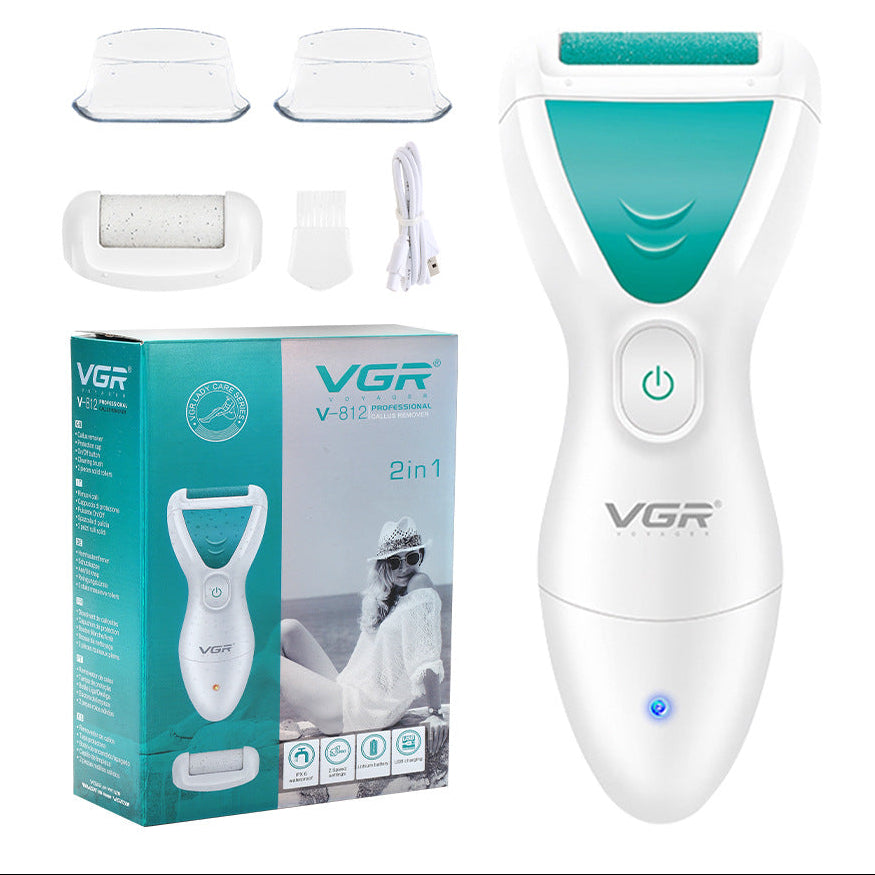 Electric foot grinder (exfoliating) (IPX6 waterproof) (foot trimmer)