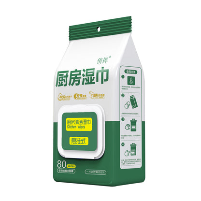 Kitchen wipes strong degreasing - household thickening