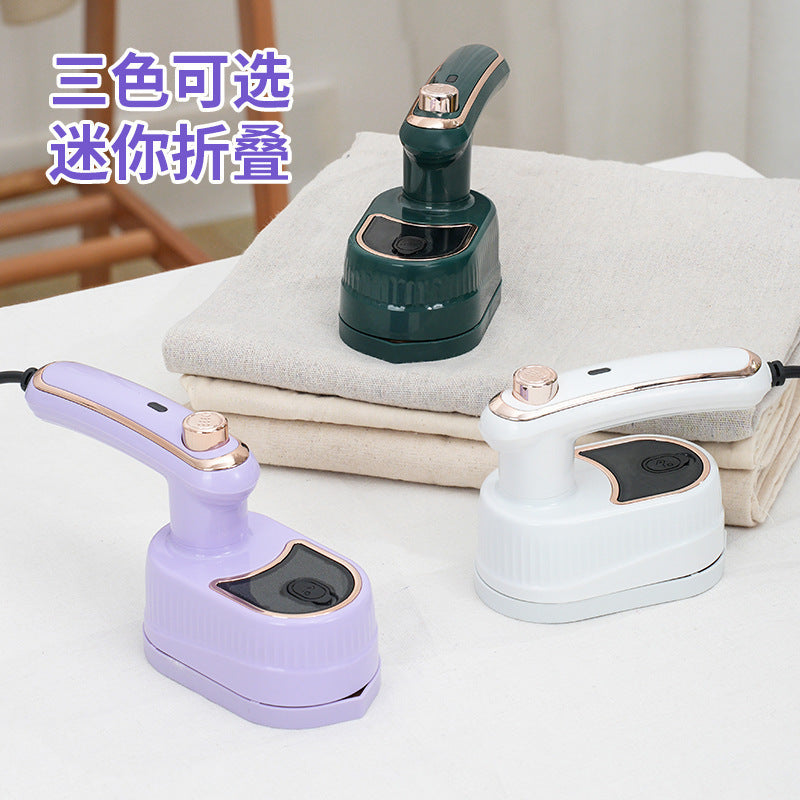 Handheld portable electric iron (folding and hanging iron)
