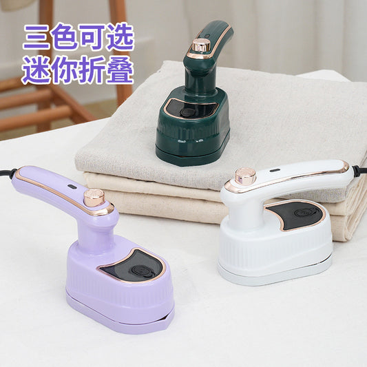 Handheld portable electric iron (folding and hanging iron)
