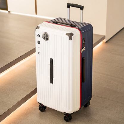 Large capacity five-wheel trolley case (password suitcase) (men's and women's boarding suitcases)