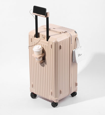 Large capacity five-wheel trolley case (password suitcase) (men's and women's boarding suitcases)