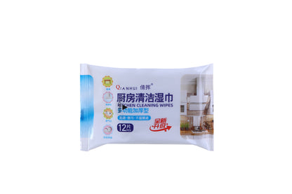 Kitchen wipes strong degreasing - household thickening