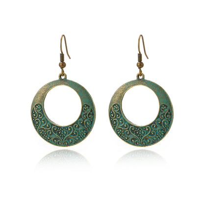 Bohemian ethnic style turquoise pendant