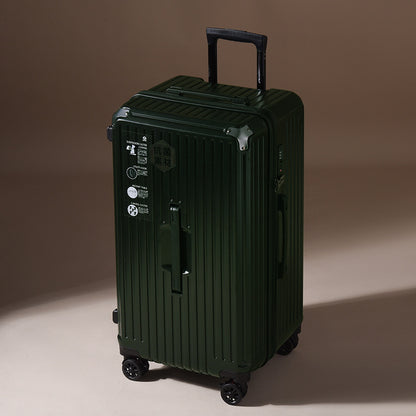 Large capacity five-wheel trolley case (password suitcase) (men's and women's boarding suitcases)