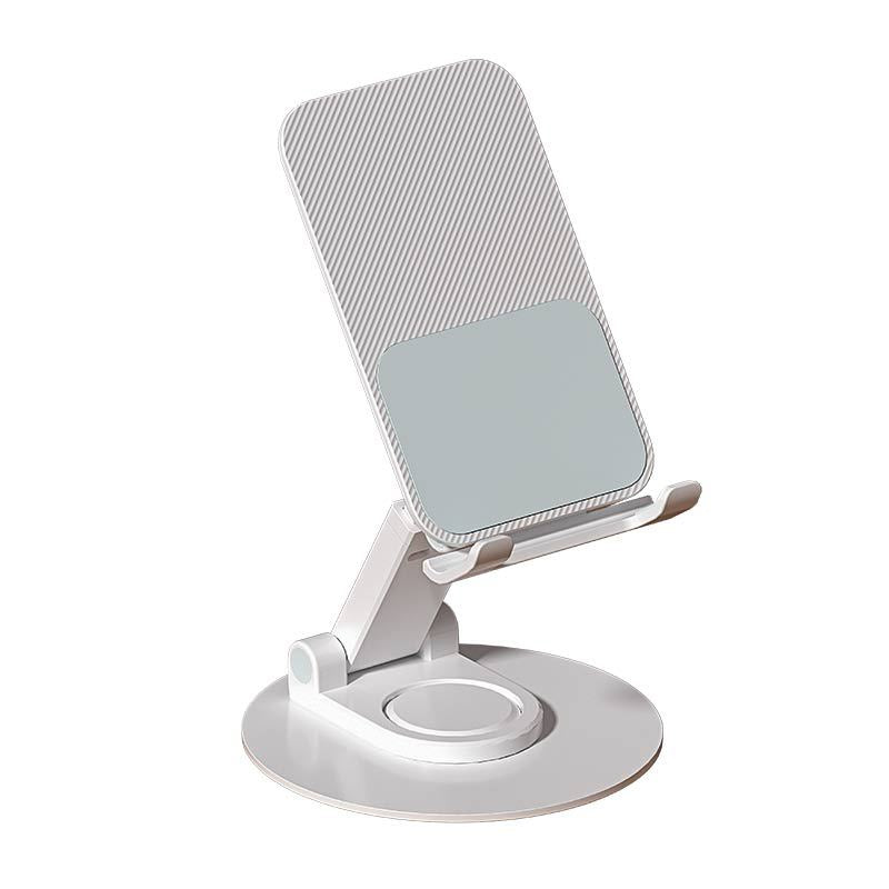 Universal folding bracket for mobile phones and tablets