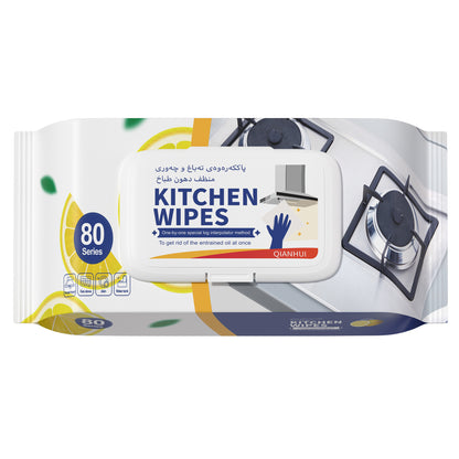 Kitchen wipes strong degreasing - household thickening