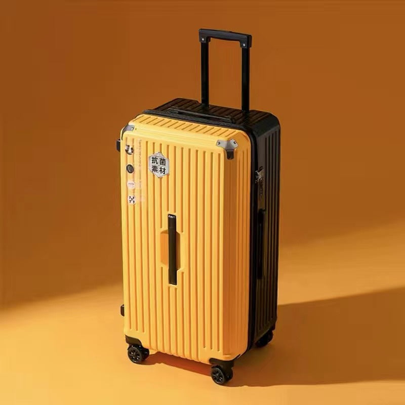 Large capacity five-wheel trolley case (password suitcase) (men's and women's boarding suitcases)