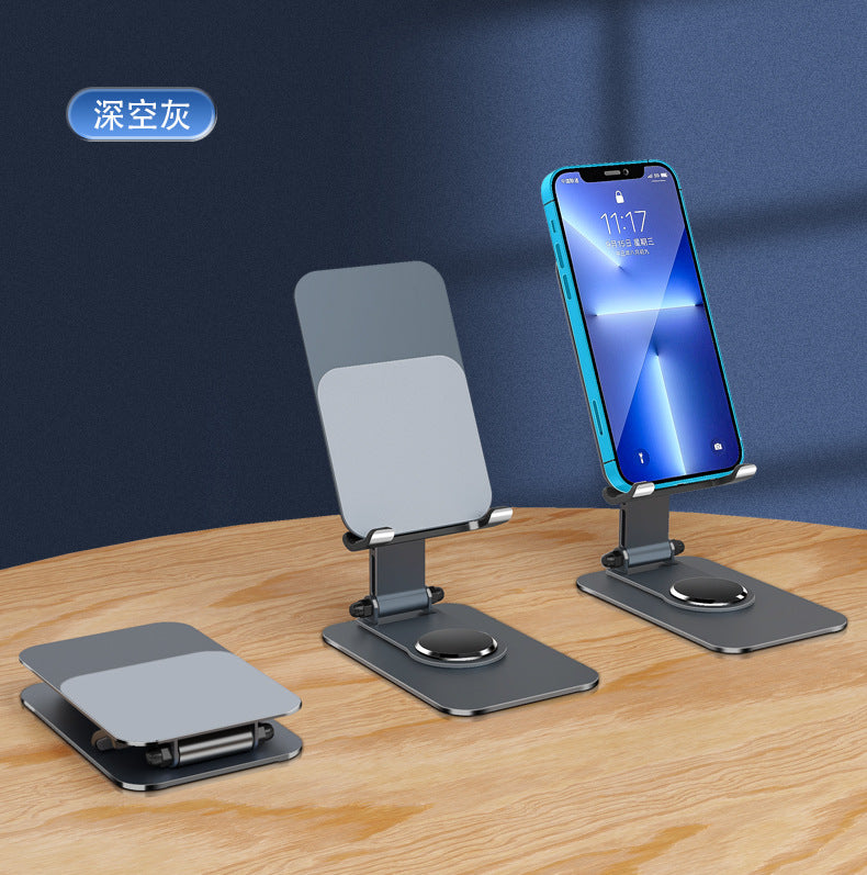 Universal folding bracket for mobile phones and tablets