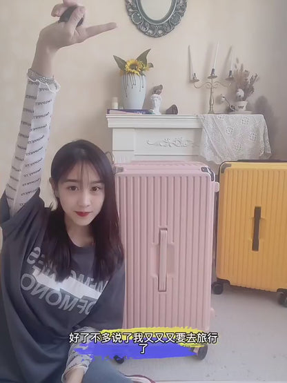 Large capacity five-wheel trolley case (password suitcase) (men's and women's boarding suitcases)