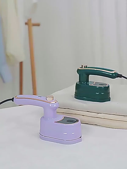 Handheld portable electric iron (folding and hanging iron)