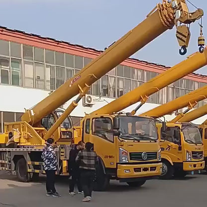 Car crane (garden construction site crane) (2-16 tons)